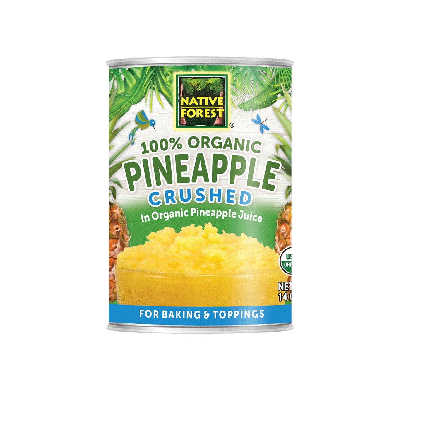 Native Forest Organic Pineapple Crushed 400g
