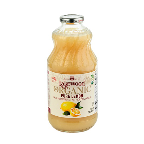 Lakewood Organic Pure Lemon Juice 946ml