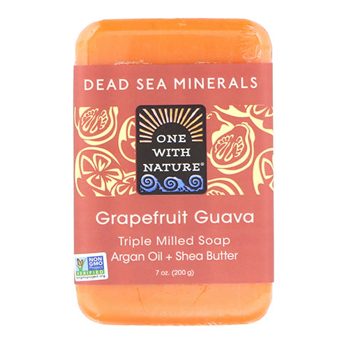 One With Nature Grapefruit Guava Bar Soap 200g