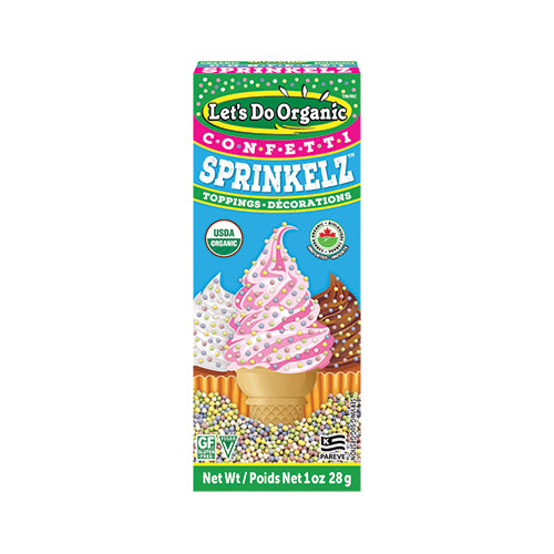 Let's Do Organic Sprinkelz Confetti 28g