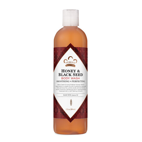 Nubian Heritage Honey & Black Seed Smoothing & Perfecting Body Wash 384ml