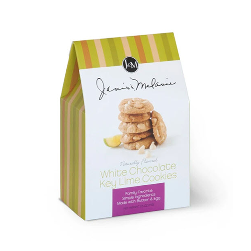 J&M White Chocolate Key Lime Cookies 71g