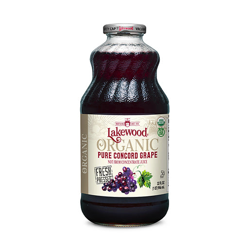 Lakewood Organic Pure Concord Grape Juice 946ml
