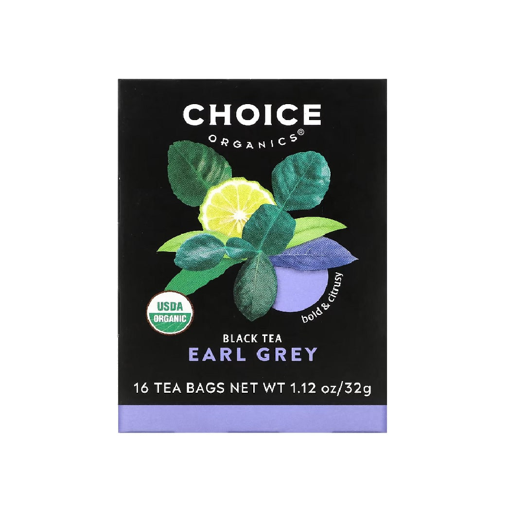 Choice Organic Teas Organic Earl Grey Tea 16 tea bags