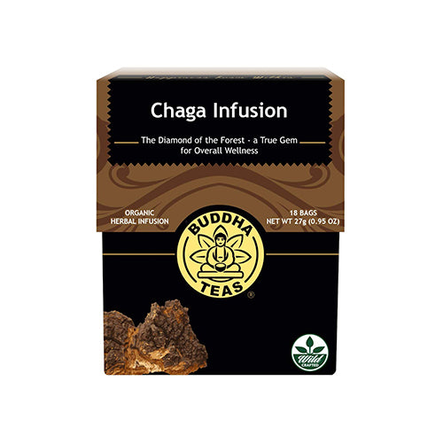 Buddha Teas Chaga Infusion 18 tea bags