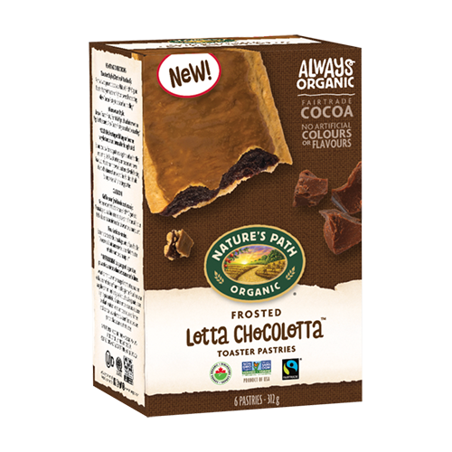 Nature's Path Frosted Lotta Chocolotta Toaster Pastries 322g