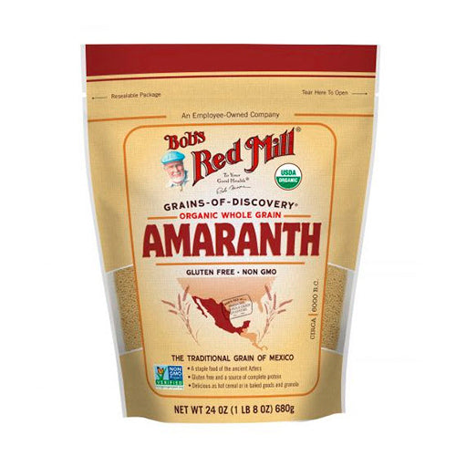 Bob's Red Mill Organic Amaranth Grain 680g