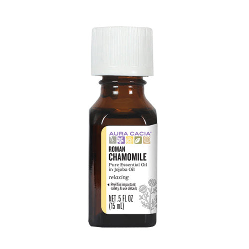 Aura Cacia Roman Chamomile Pure Essential Oil 15ml