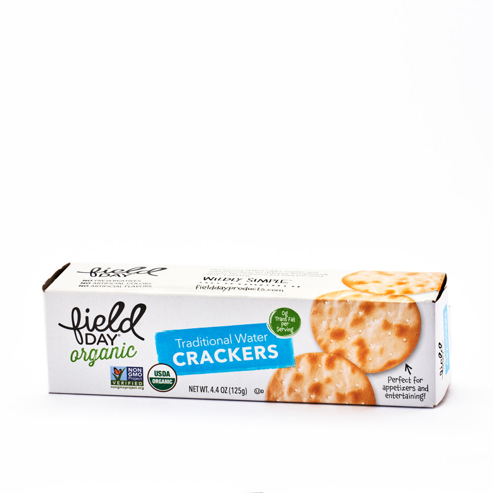 Field Day Organic Traditional Water Crackers 125g