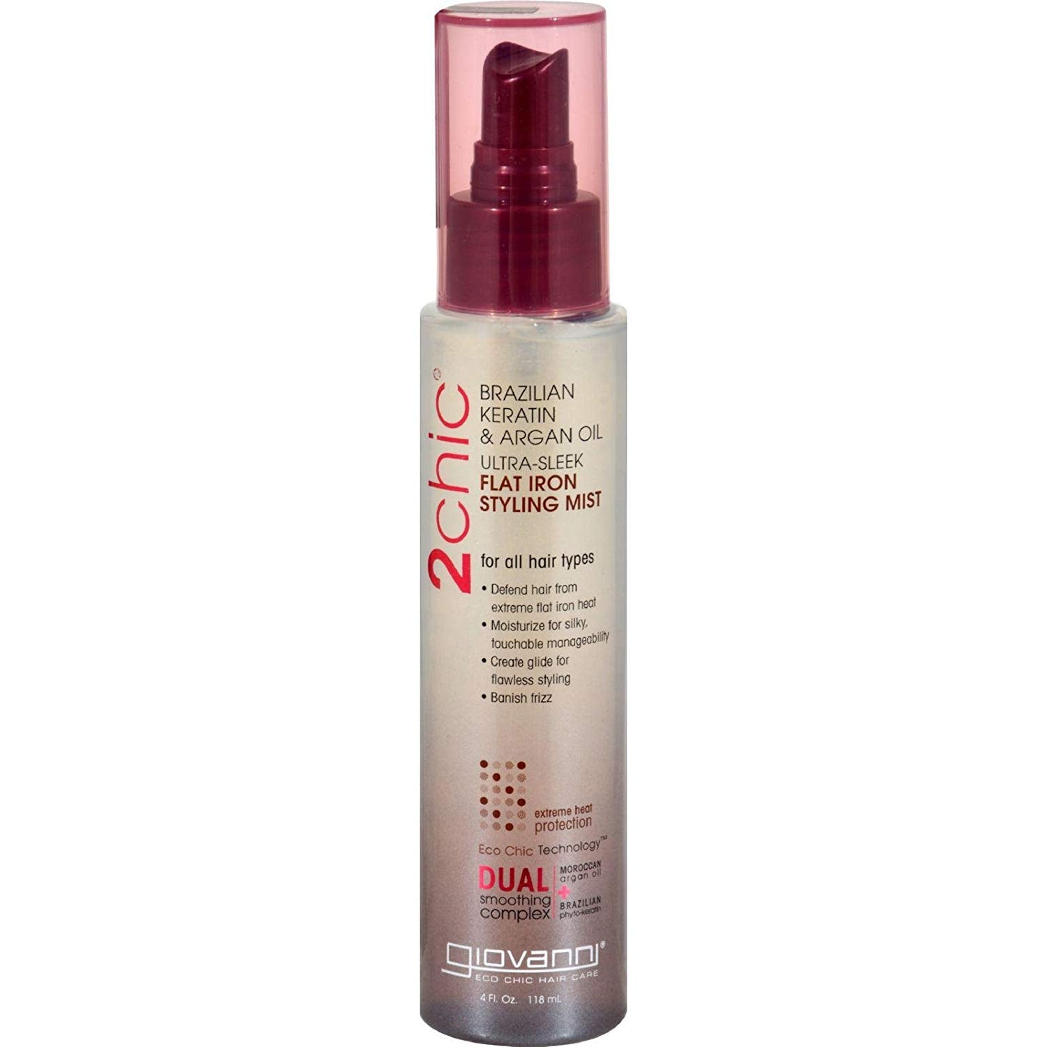 Giovanni Ultra-Sleek Flat Iron Mist 118ml