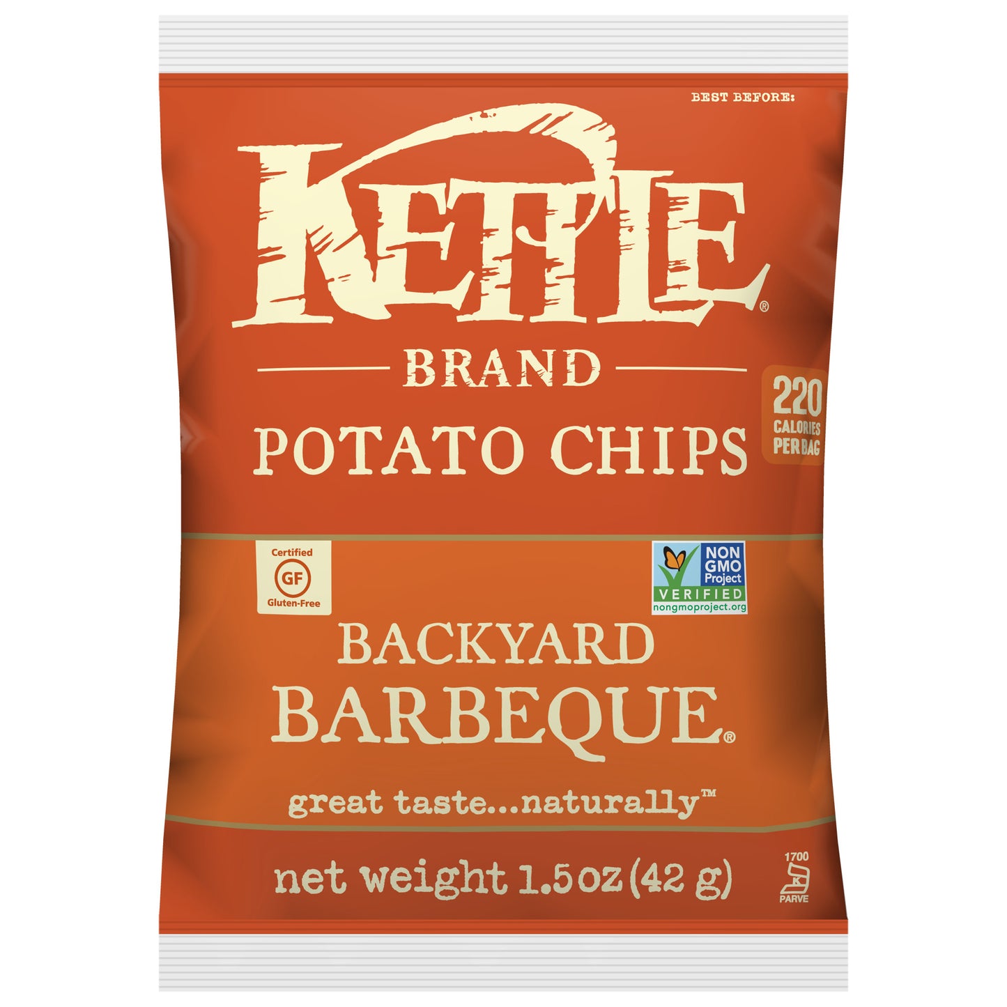 Kettle Backyard Barbeque Potato Chips 42g