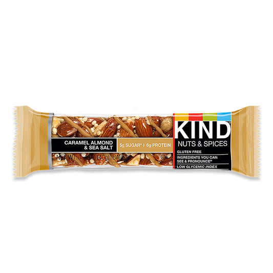 Kind Caramel Almond & Sea Salt Bar 40g