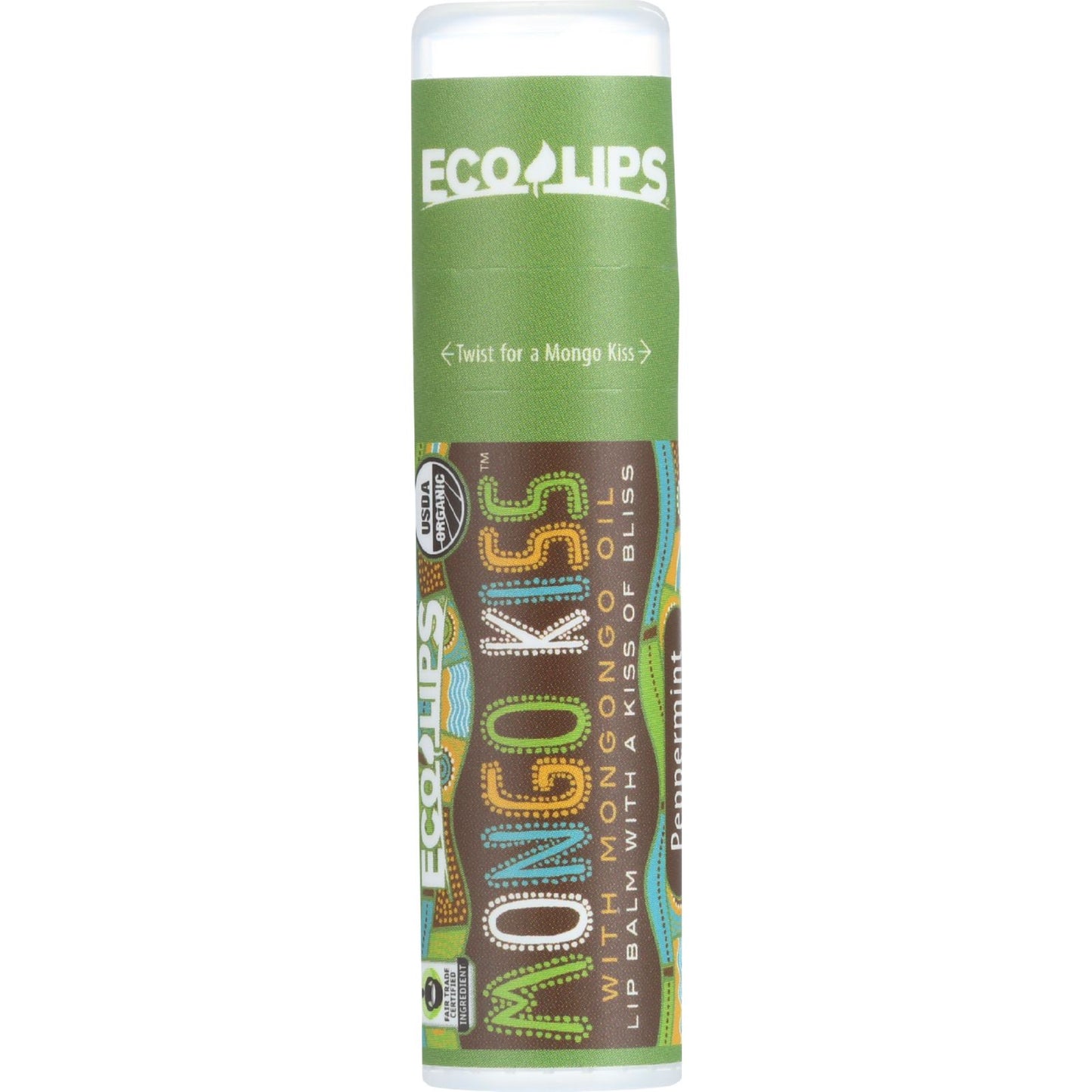Mongo Kiss Organic Peppermint Lip Balm 7g