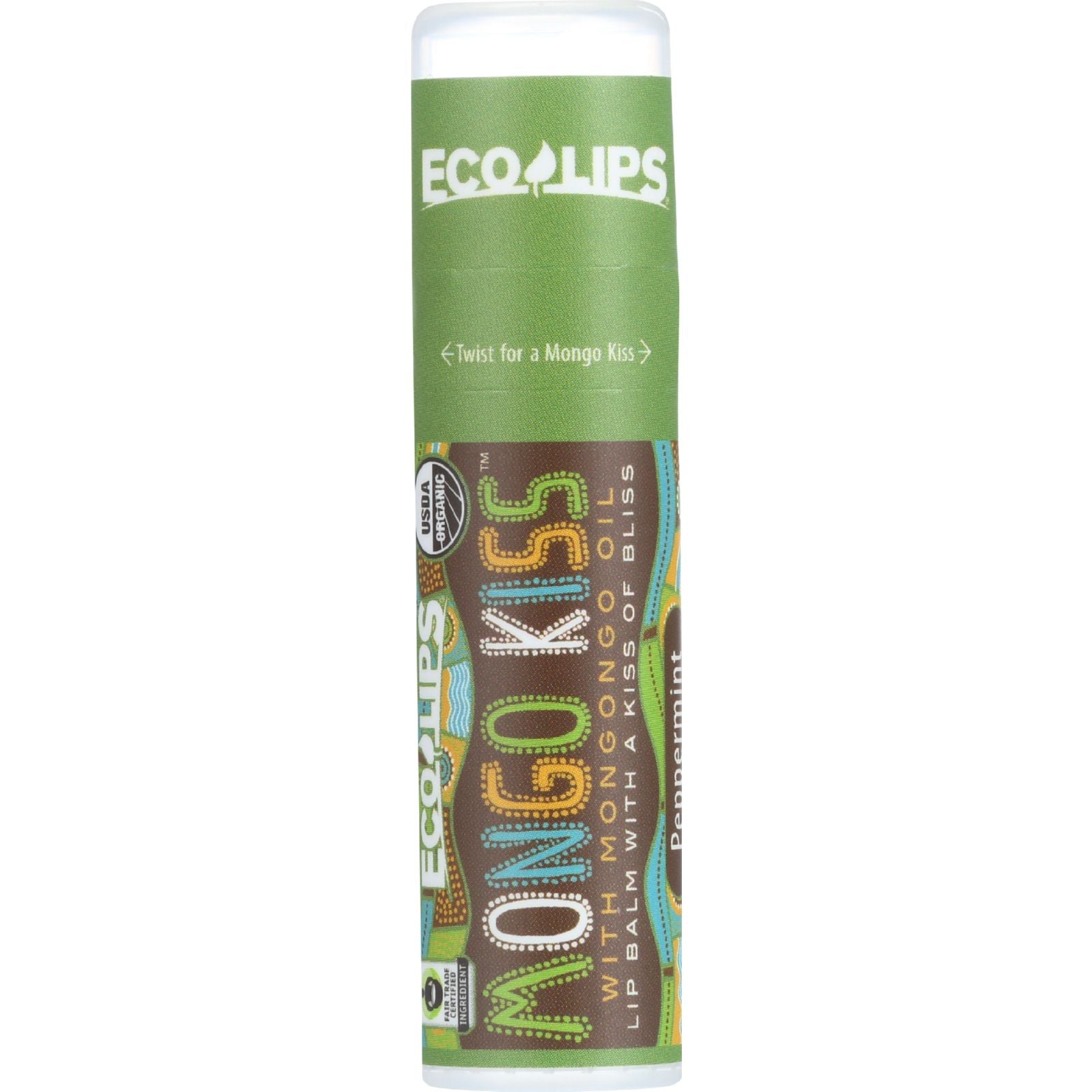 Mongo Kiss Organic Peppermint Lip Balm 7g