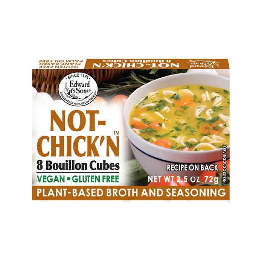 Edward & Sons Not-Chicken Bouillon Cubes 72g