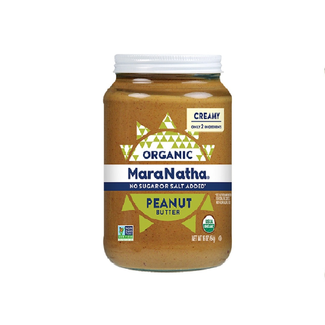 MaraNatha No Sugar or Salt Added Peanut Butter 454g