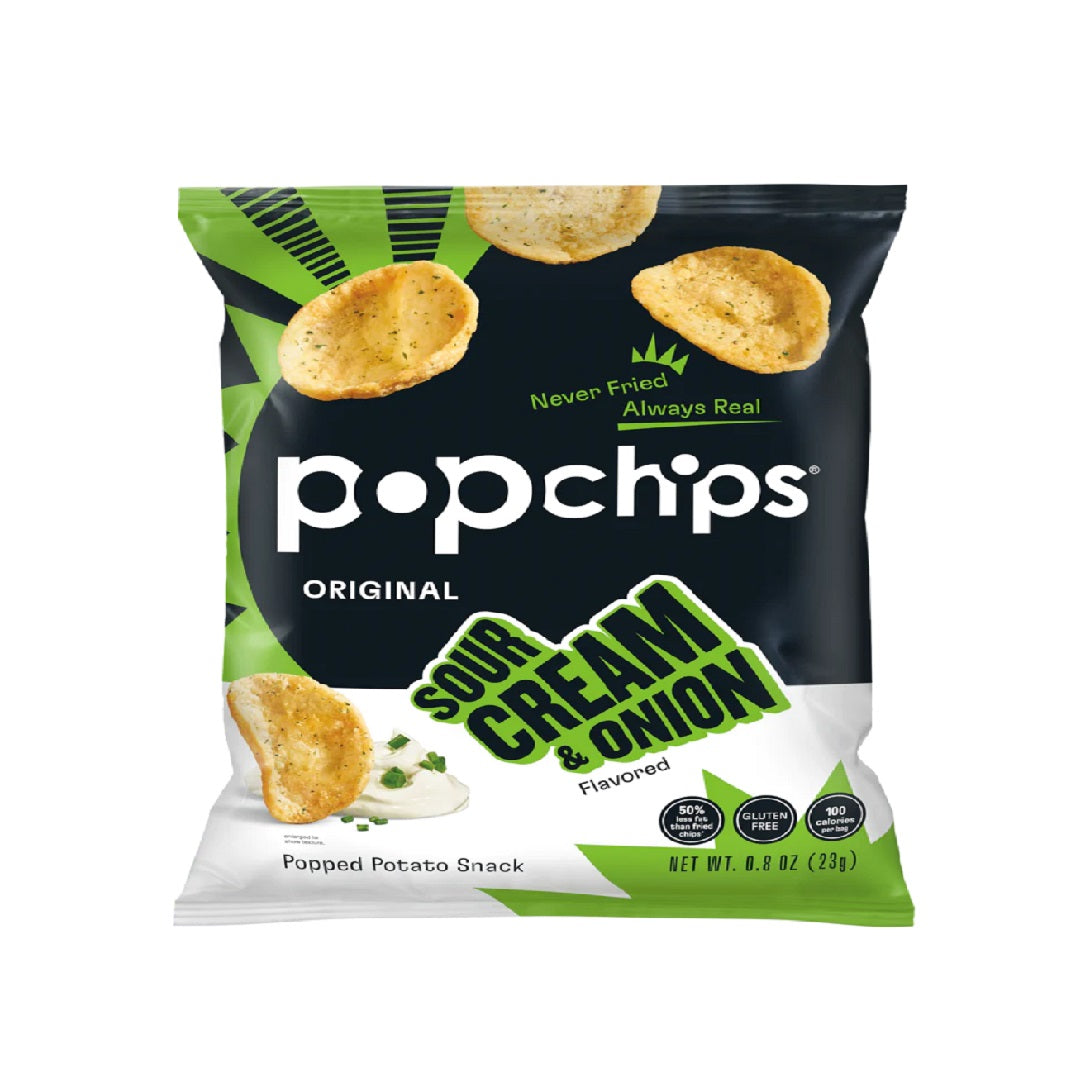 Popchips Sour Cream & Onion 23g