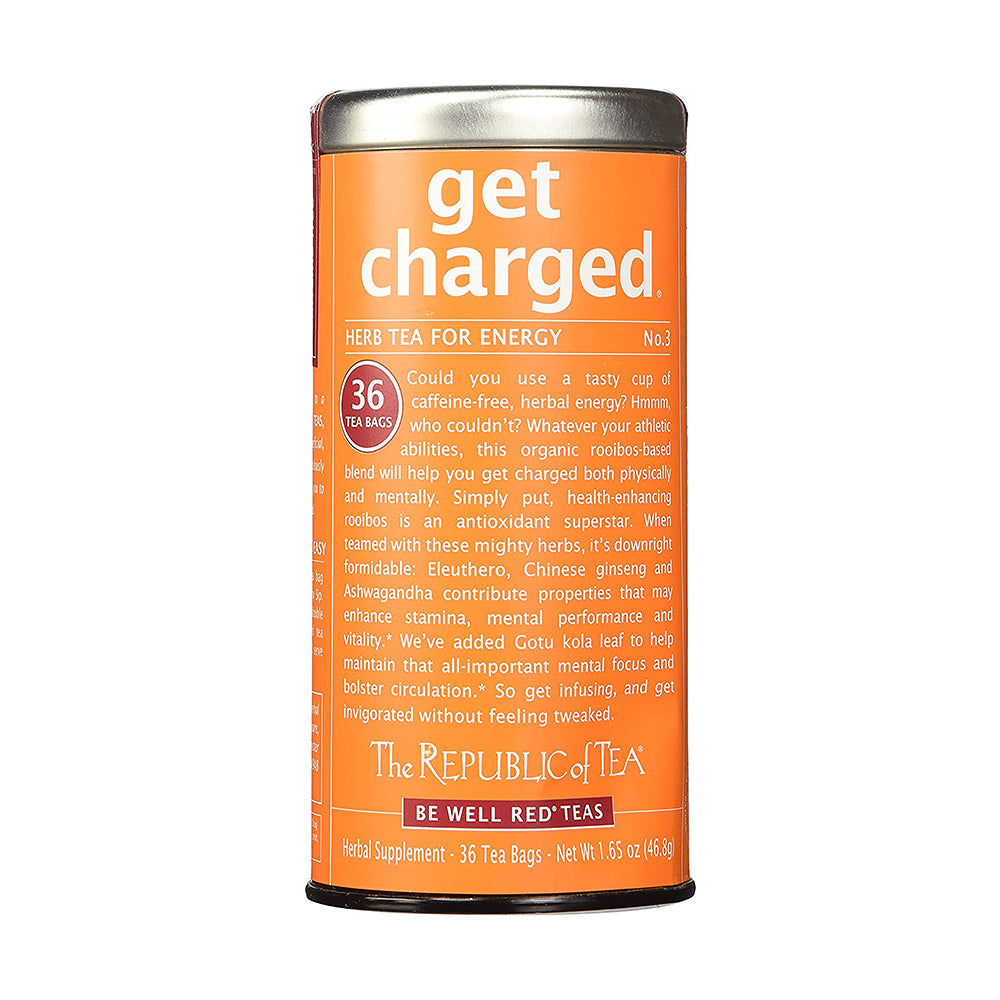 Republic Of Tea Get Charged 36 Tea Bags