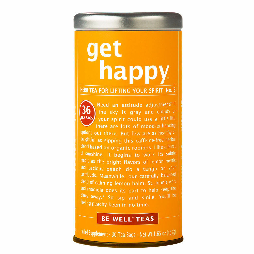 Republic Of Tea Get Happy 36 Tea Bags