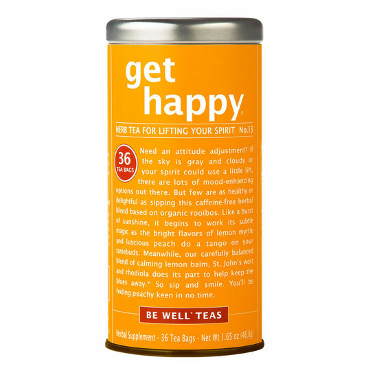 Republic Of Tea Get Happy 36 Tea Bags