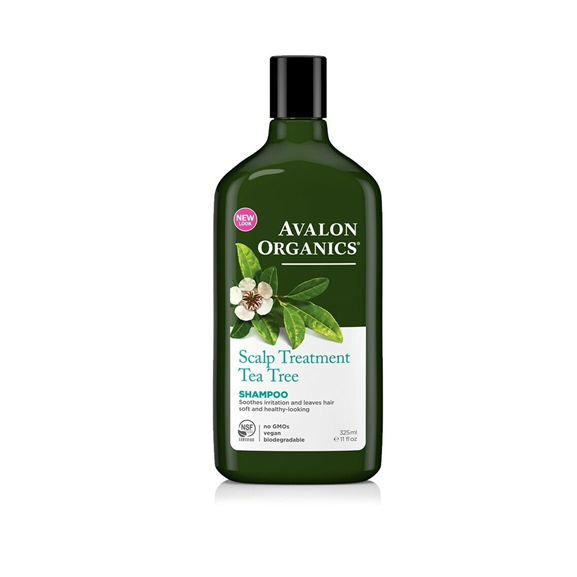 Avalon Organics Scalp Treatment Tea Tree Shampoo 325ml