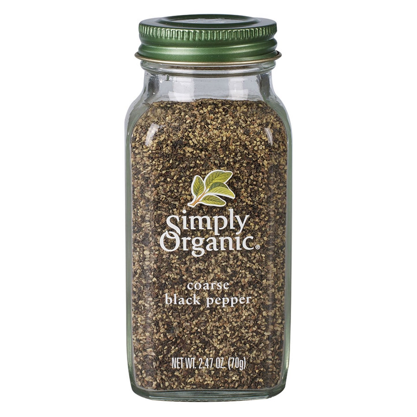 Simply Organic Coarse Black Pepper 70g
