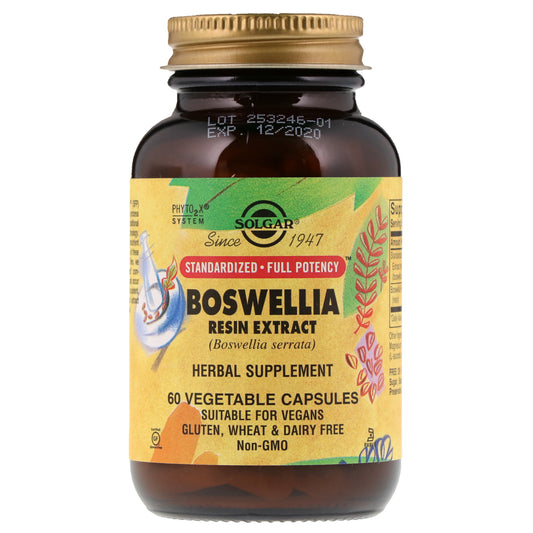 Solgar Boswellia Resin Extract 60 Capsules