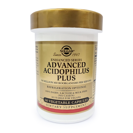 Solgar Advanced Acidophilus Plus 60 Capsules