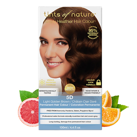 Tints of Nature 5D Light Golden Brown Hair Color 130ml