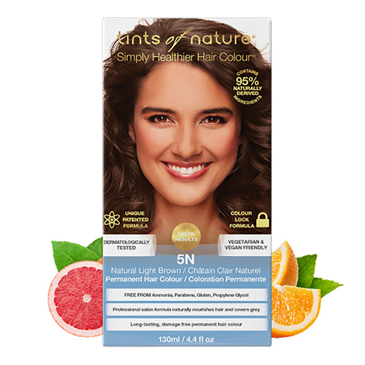 Tints of Nature 5N Natural Light Brown Hair Color 130ml
