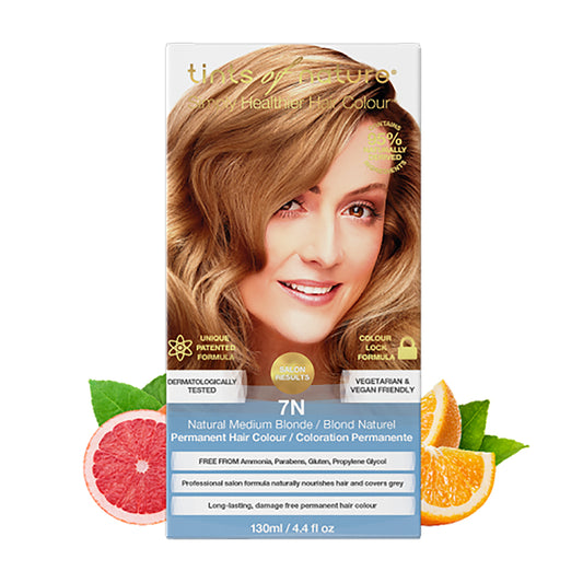 Tints of Nature 7N Natural Medium Blonde Hair Color 130ml