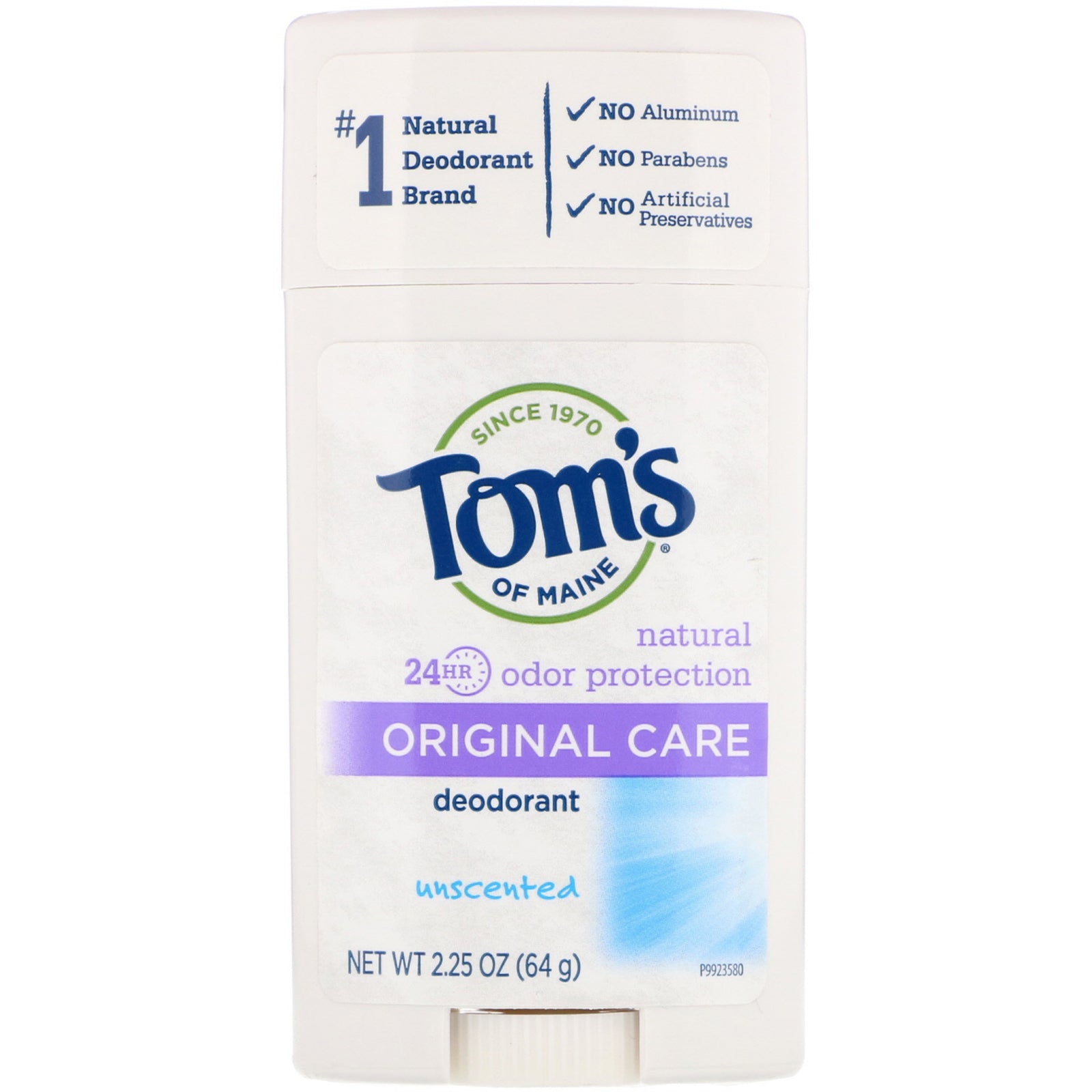 Overleve molester flyde Tom's of Maine Unscented Original Care Stick Deodorant 64g – Healthy Options
