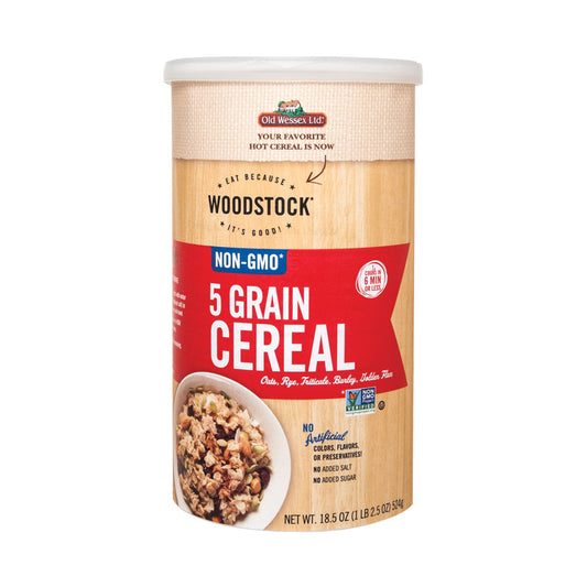 Woodstock Farms 5 Grain Cereal 524g