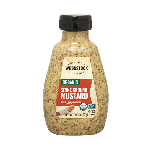 Woodstock Farms Organic Stone Ground Mustard 227g