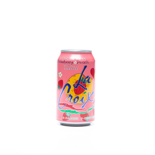 La Croix Strawberry Peach Sparkling Water 355ml