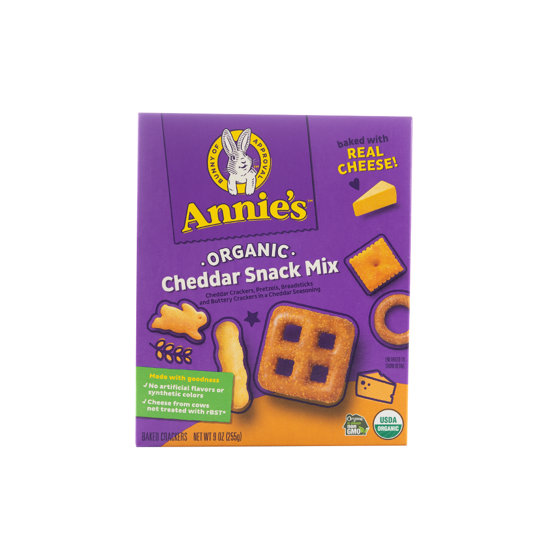 Annie's Organic Snack Mix Cheddar 255g – Healthy Options