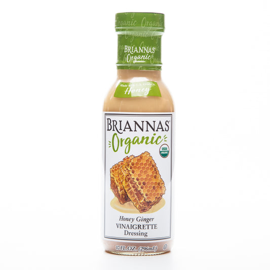 Brianna's Organic Honey Ginger Vinaigrette Dressing 296ml