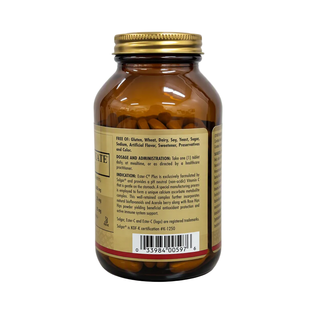 Solgar Ester C® Plus 1000mg 180 Tablets