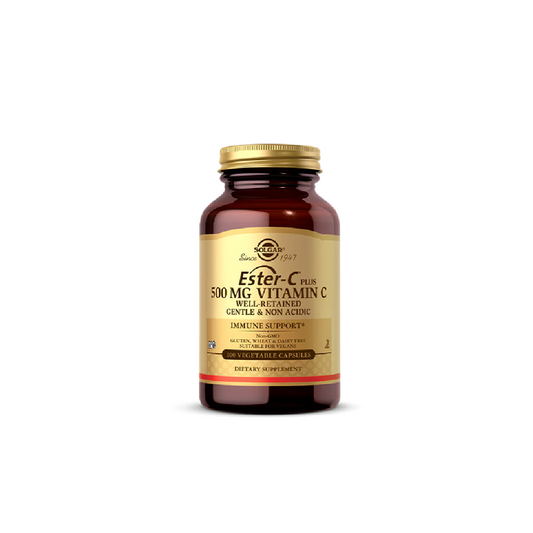 Solgar Ester C Plus RL 500mg 100 Vegetable Capsules