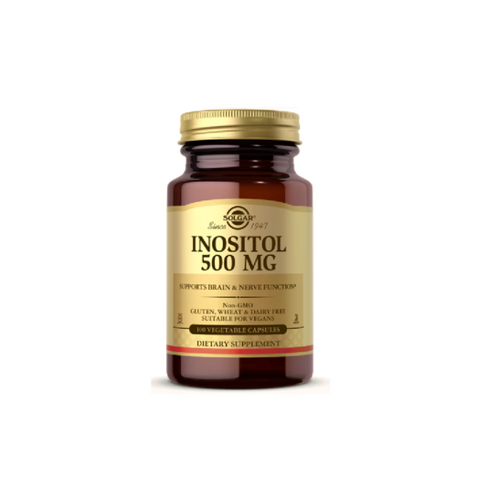 Solgar Inositol 500mg 100 Capsules