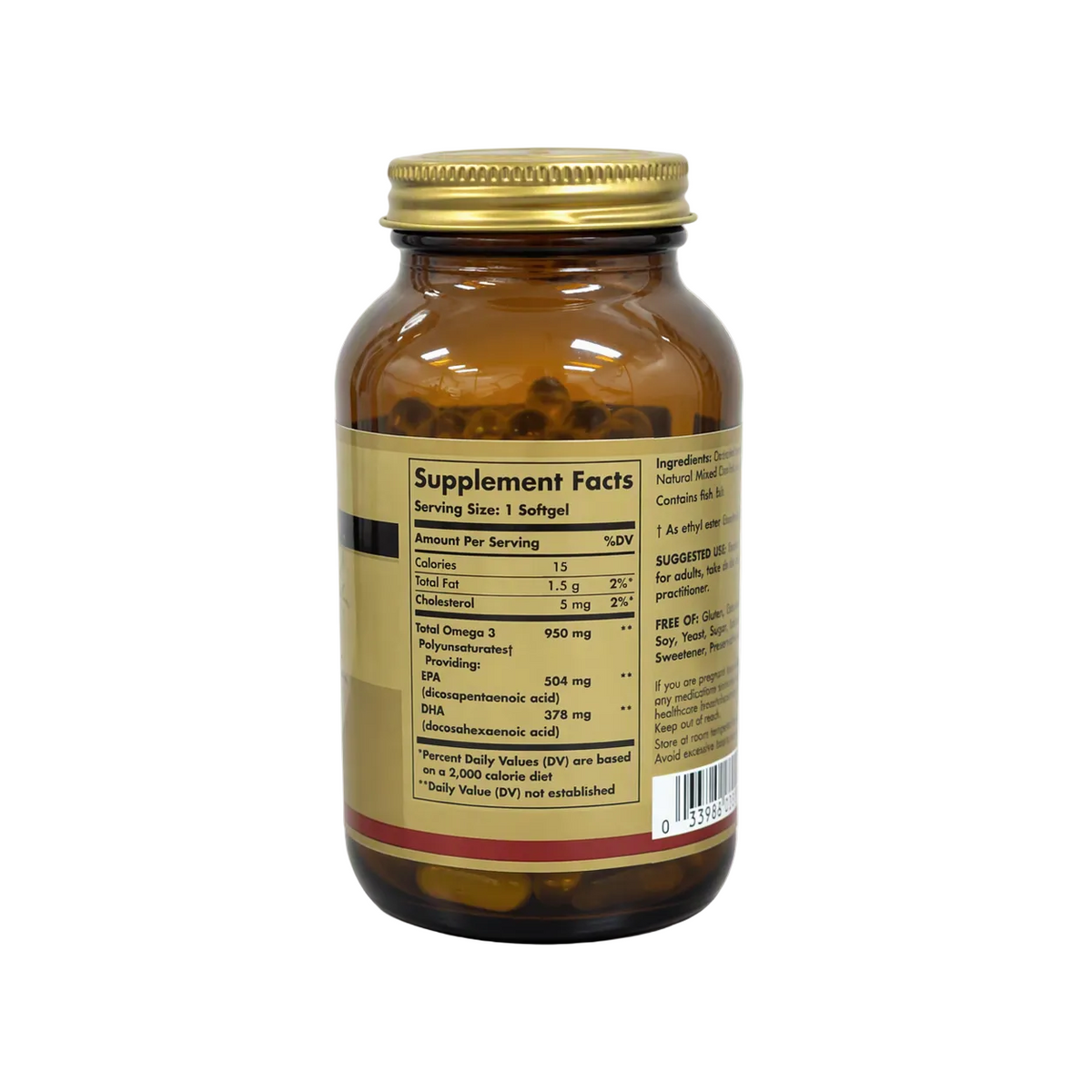Solgar Omega 3 950mg 50 Softgels
