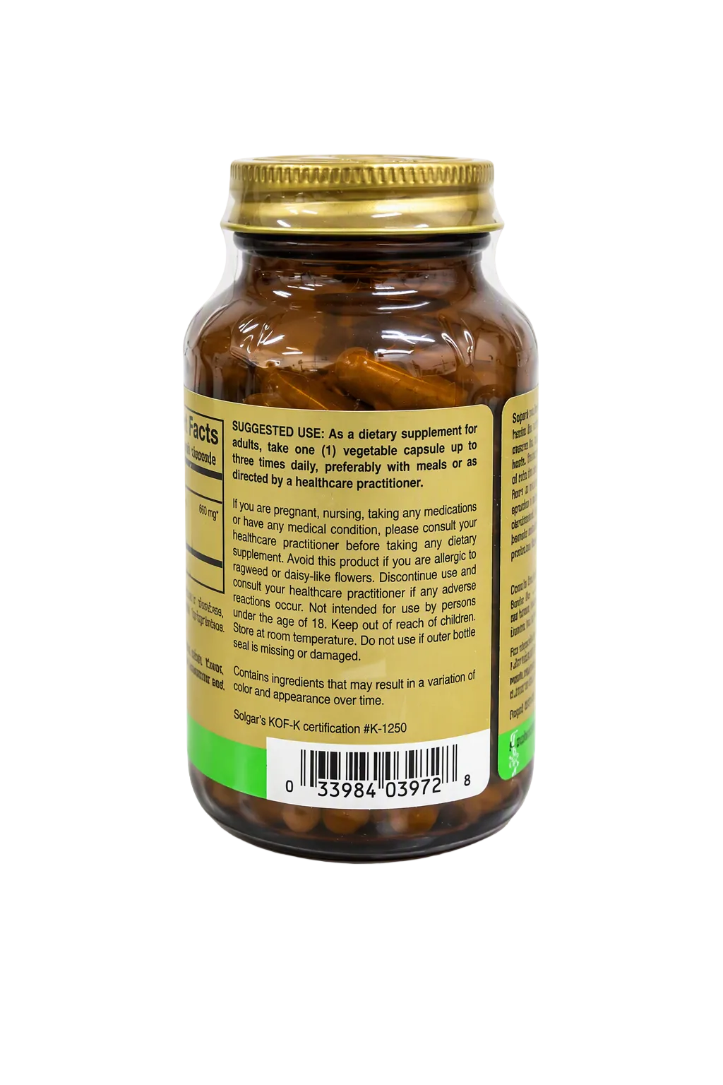 Solgar Milk Thistle 100 Capsules
