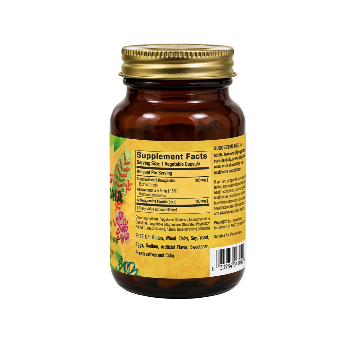 Solgar Ashwagandha Root Extract 60 Capsules