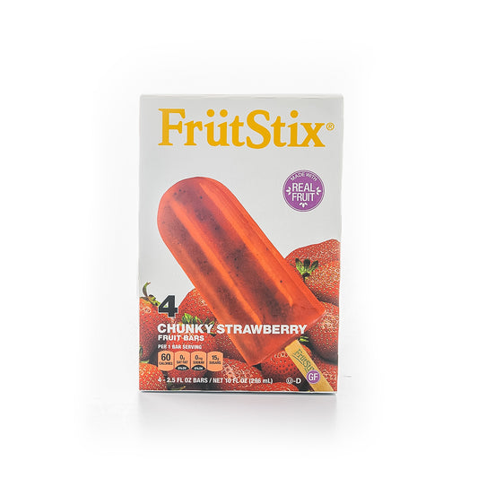 Frutstix Chunky Strawberry Fruit Bars 296ml