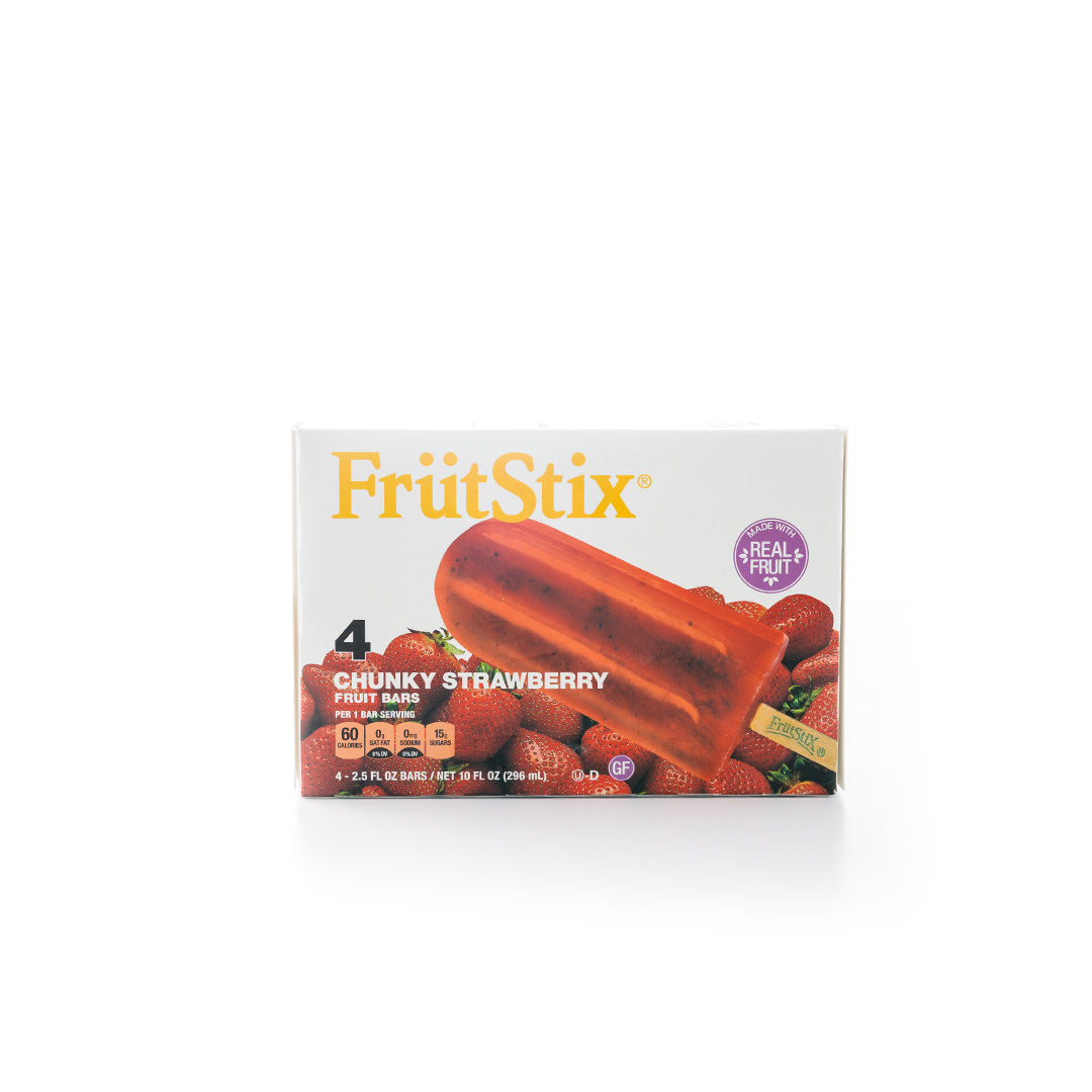Frutstix Chunky Strawberry Fruit Bars 296ml
