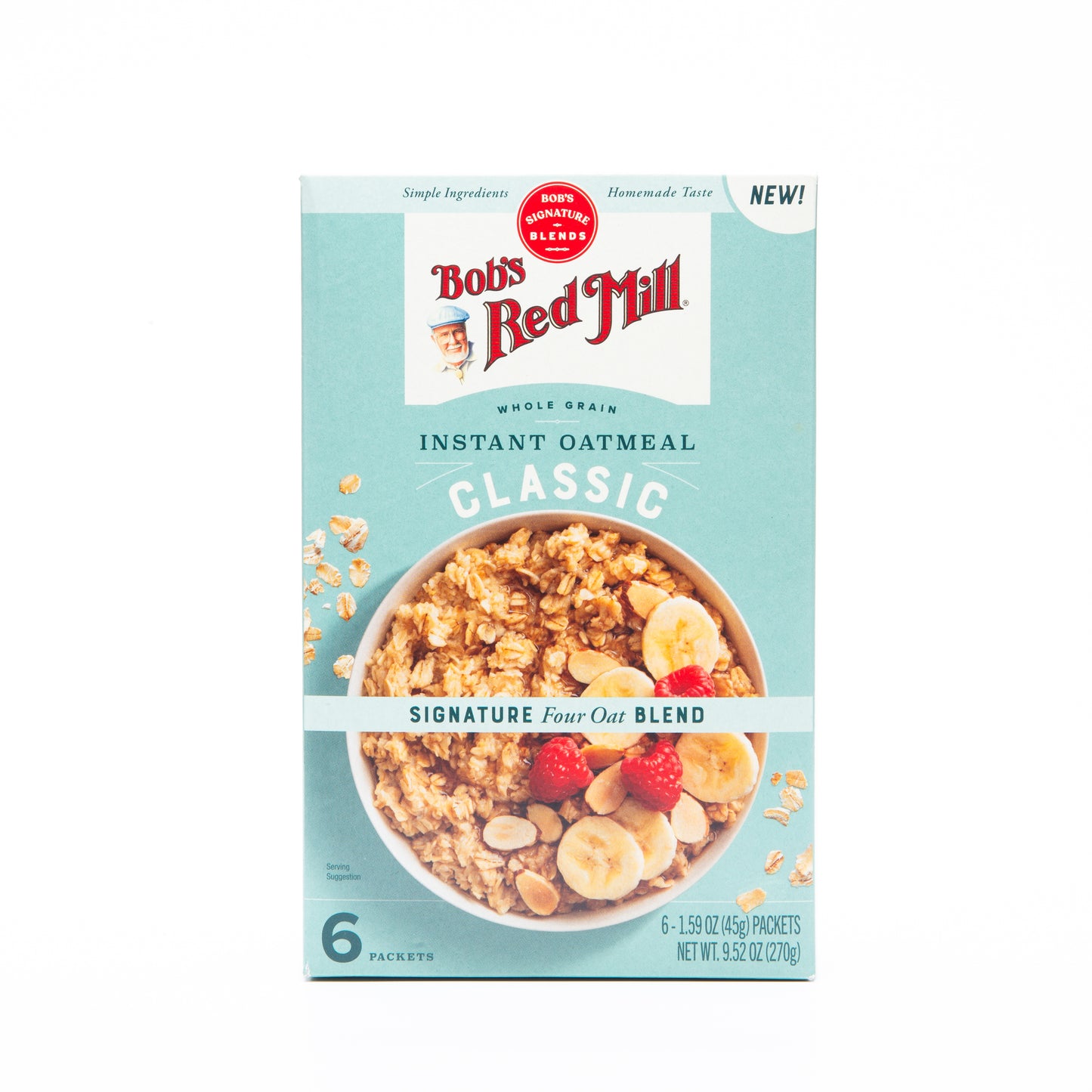 Bob's Red Mill Classic Instant Oatmeal 6 - 45g