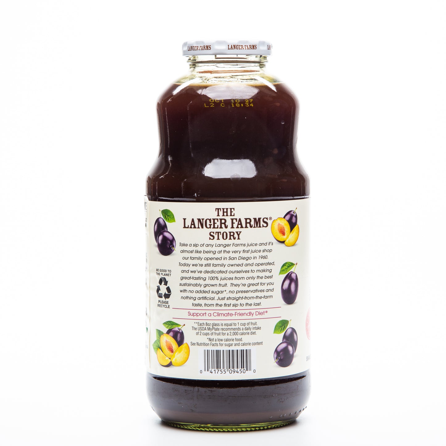 L&A All Prune Juice 946ml