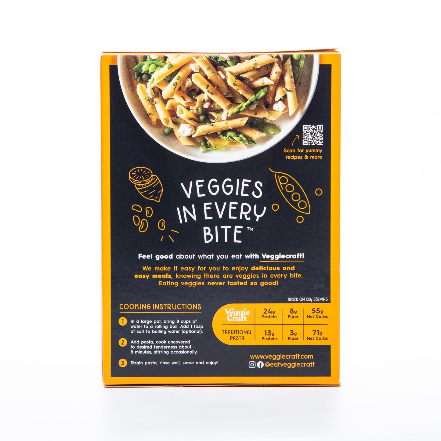 Veggie Craft Sweet Potato Penne Pasta 227g