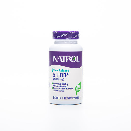 Natrol 5-HTP 200mg Time Release 30 Tablets