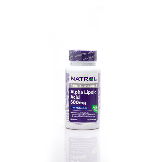 Natrol Alpha Lipoic Acid Antioxidant Protection 600mg 45 Tablets